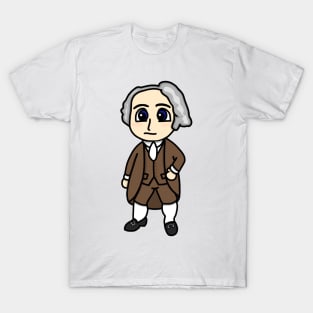 Chibi John Adams (Large Print) T-Shirt